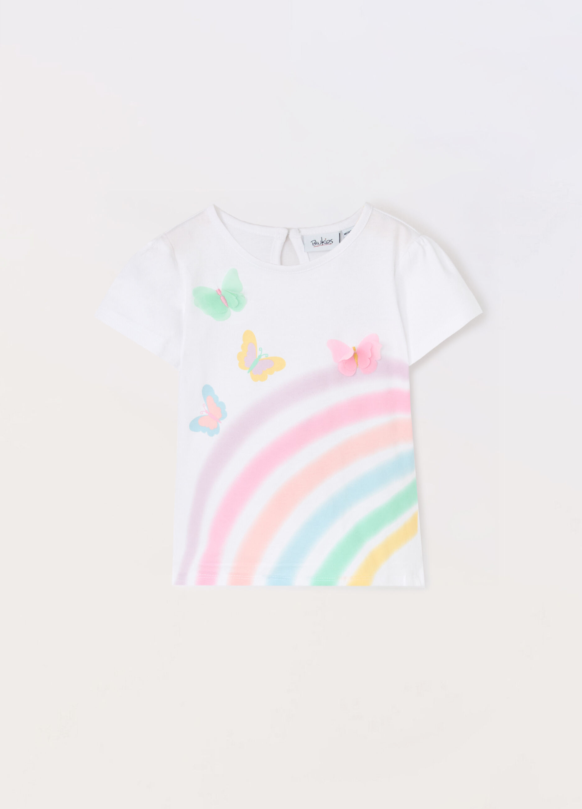 T-shirt in jersey di puro cotone neonata