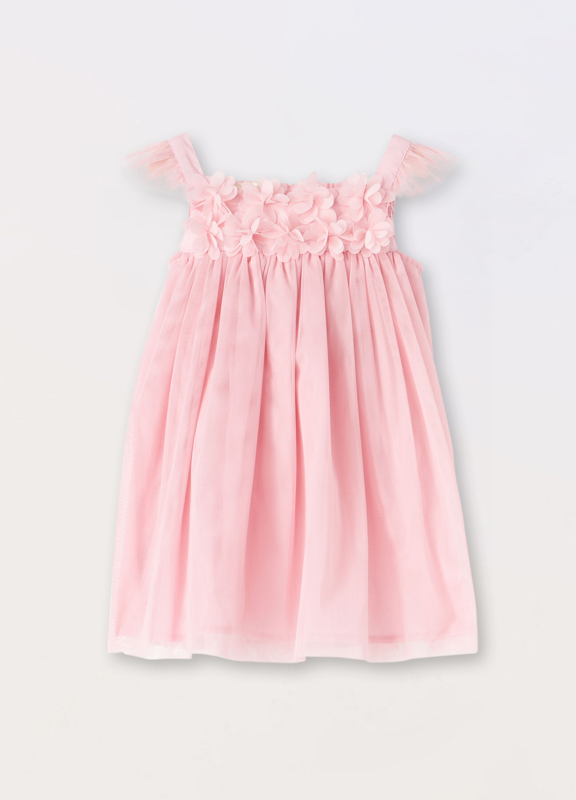 Vestito in mesh neonata