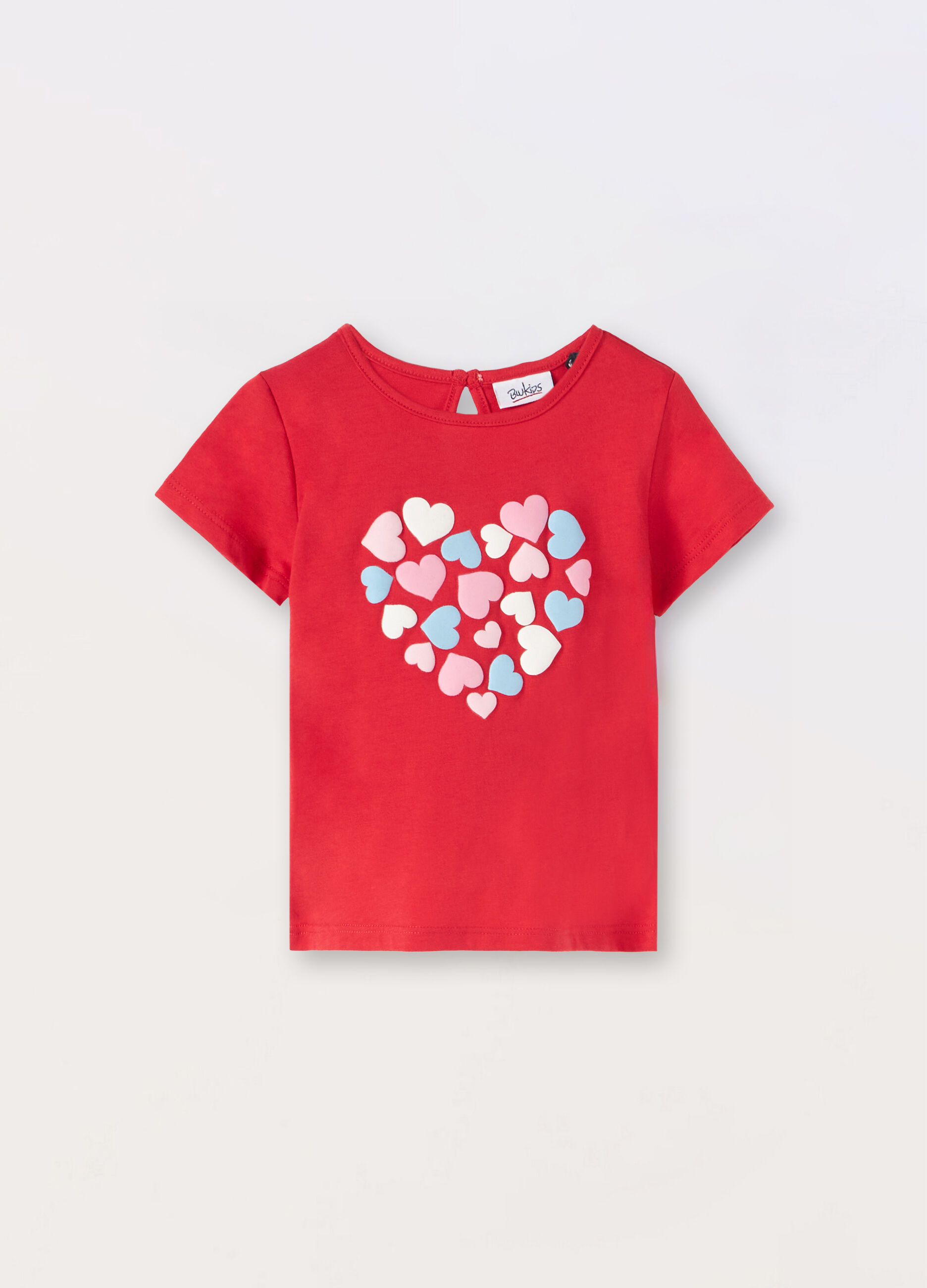 T-shirt in jersey di puro cotone neonata