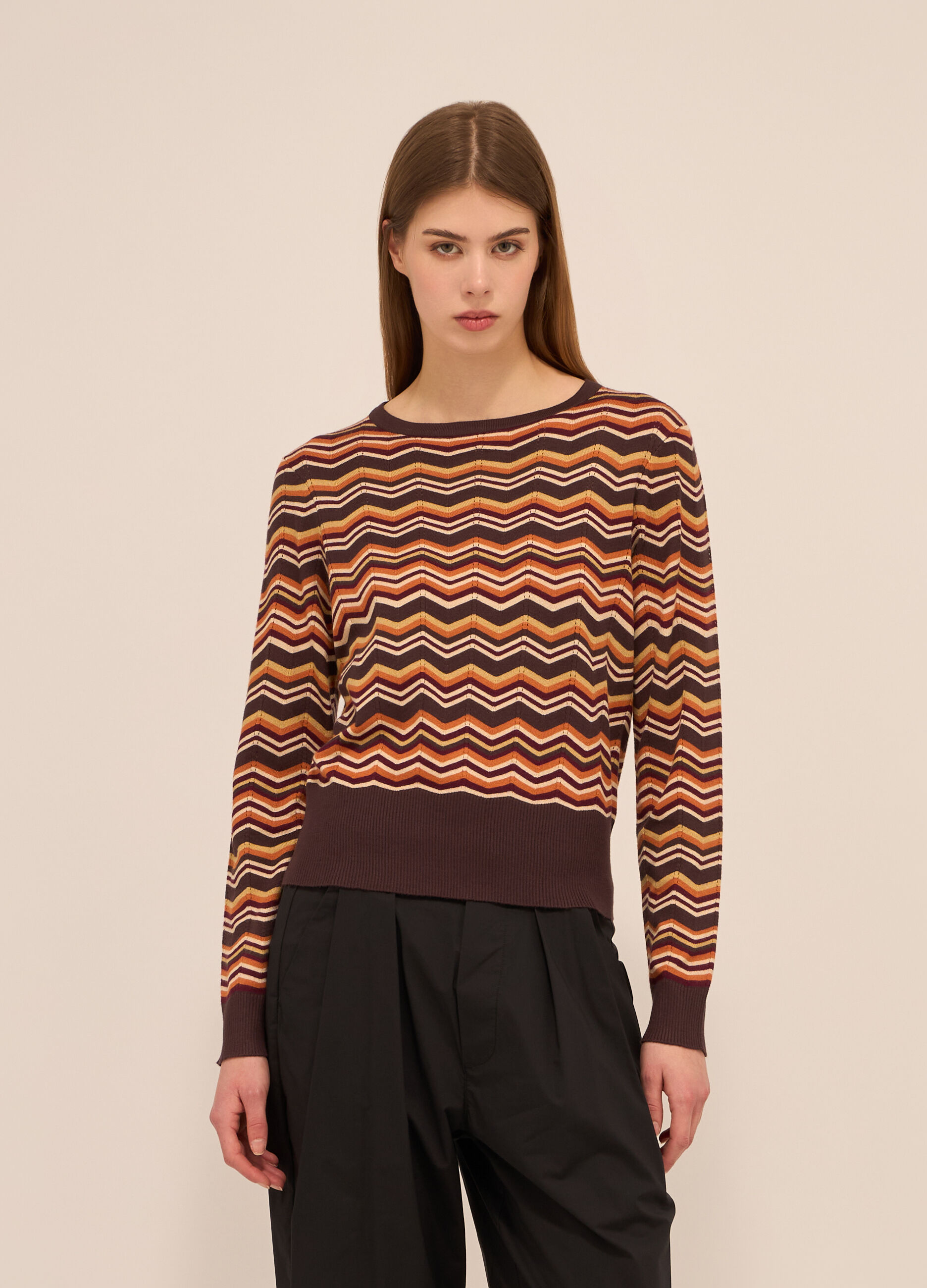 Tricot misto viscosa donna
