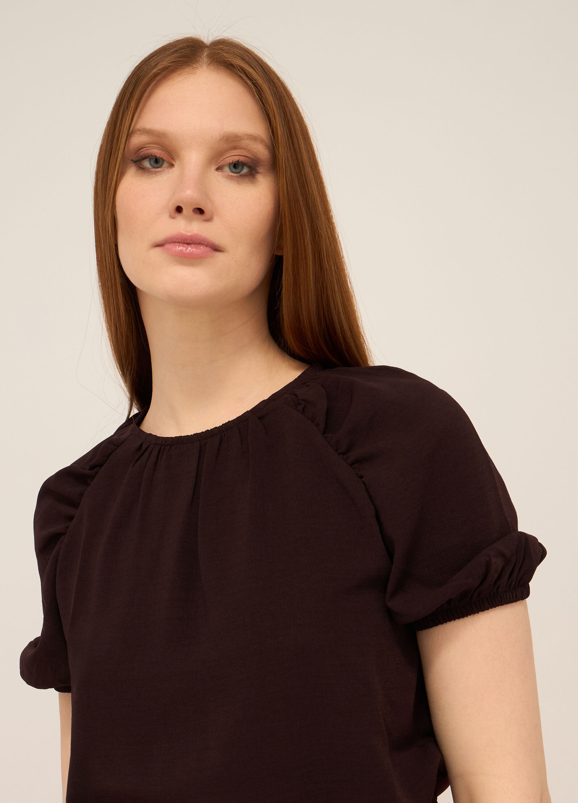 Blusa in crepe donna 4 Blusa in crepe donna