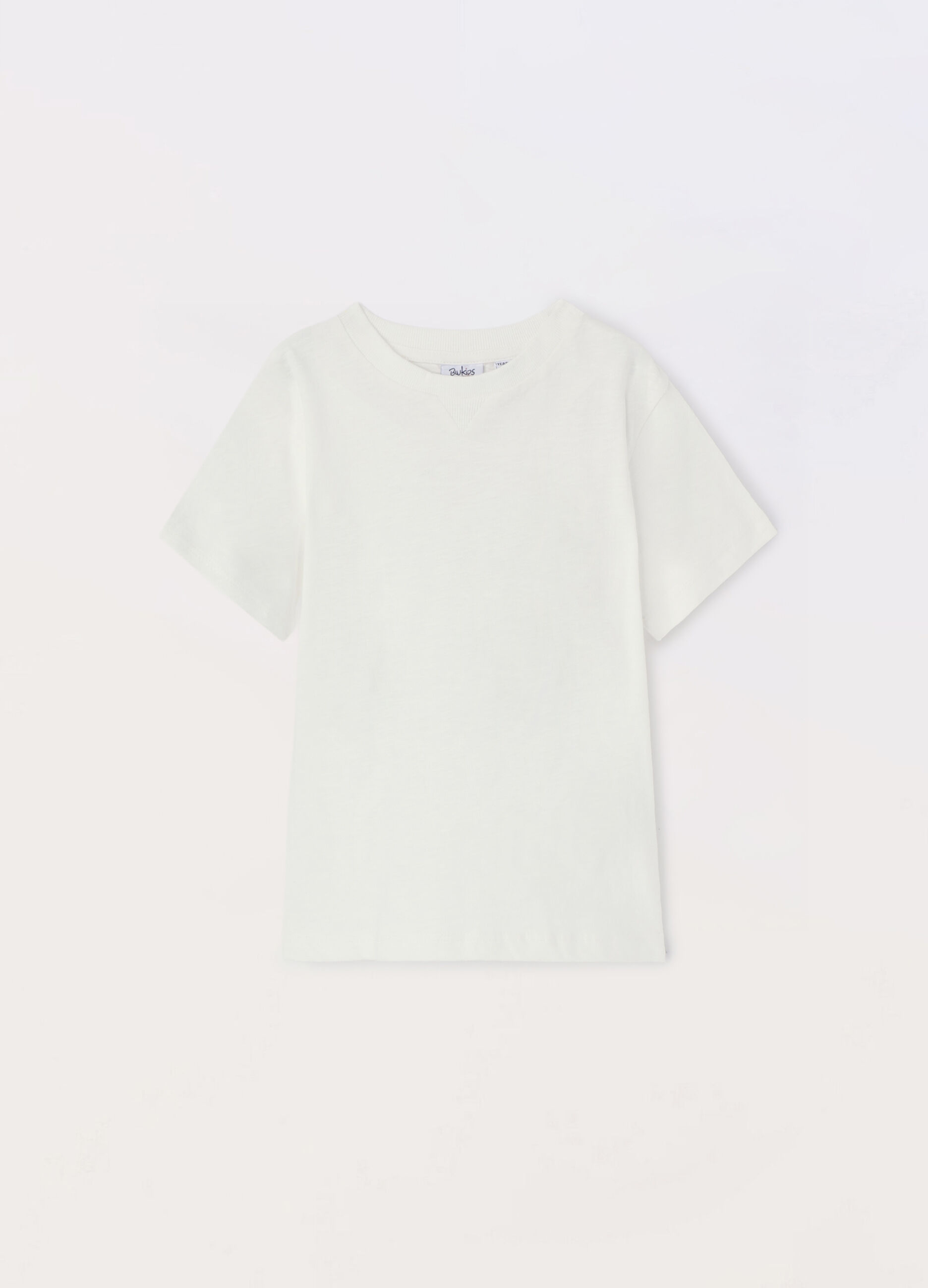T-shirt in puro cotone slub bambino