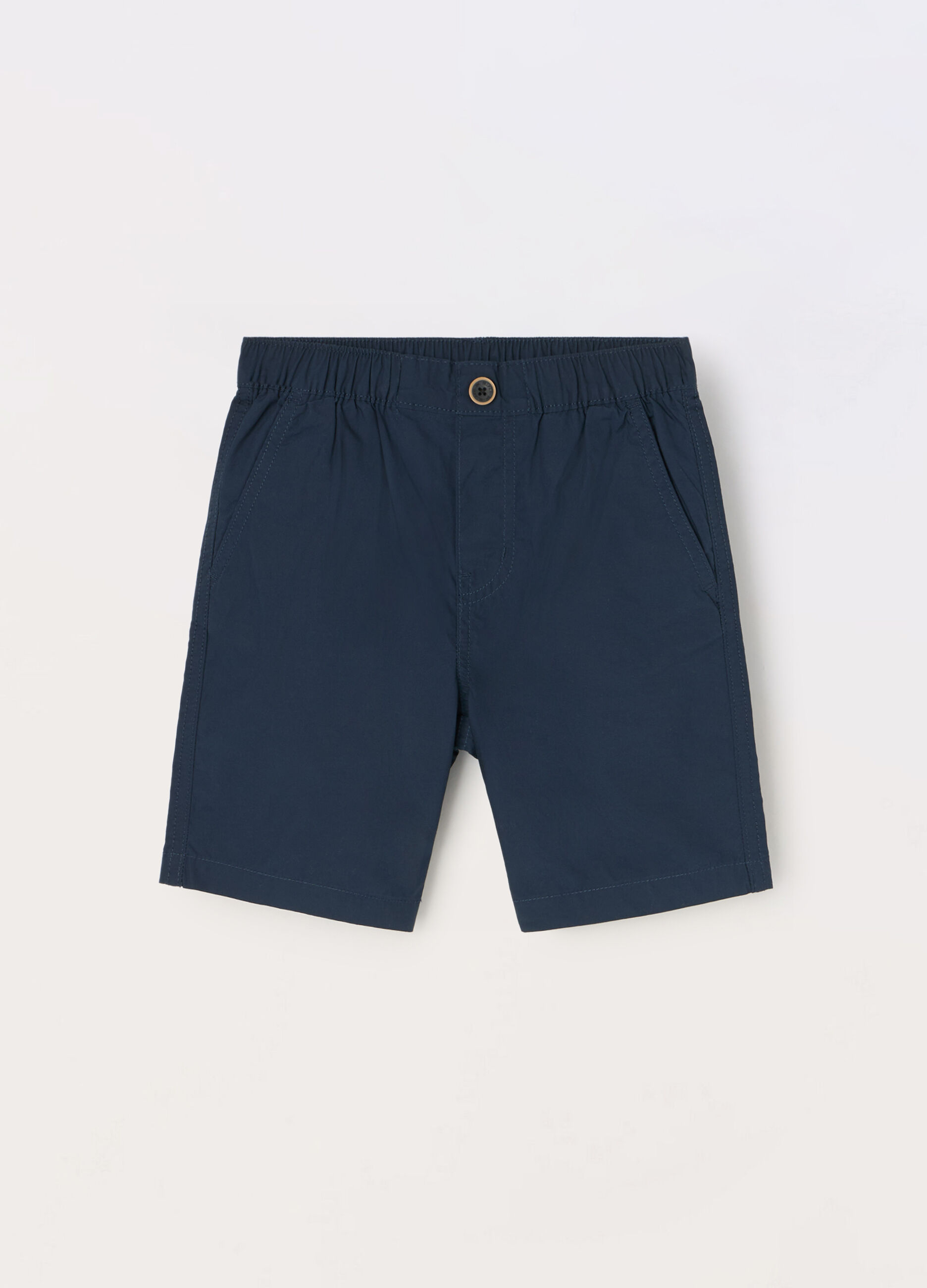 Shorts in popeline di puro cotone bambino