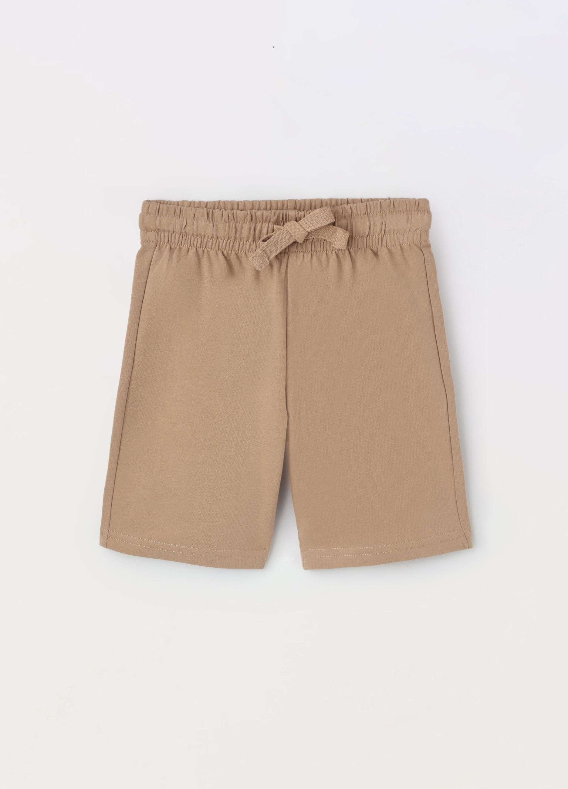 Bermuda in french terry di puro cotone bambino