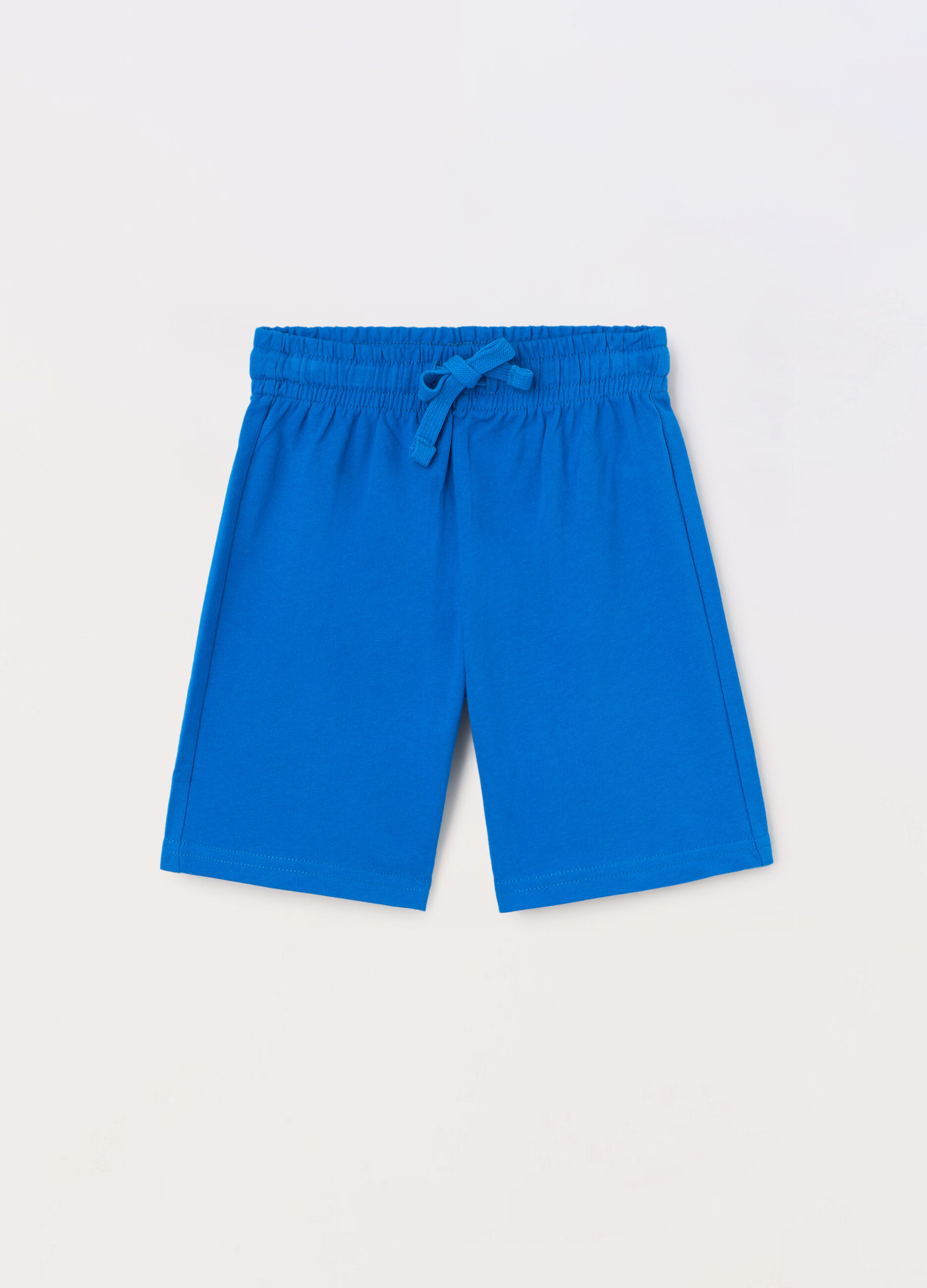 Bermuda in french terry di puro cotone bambino