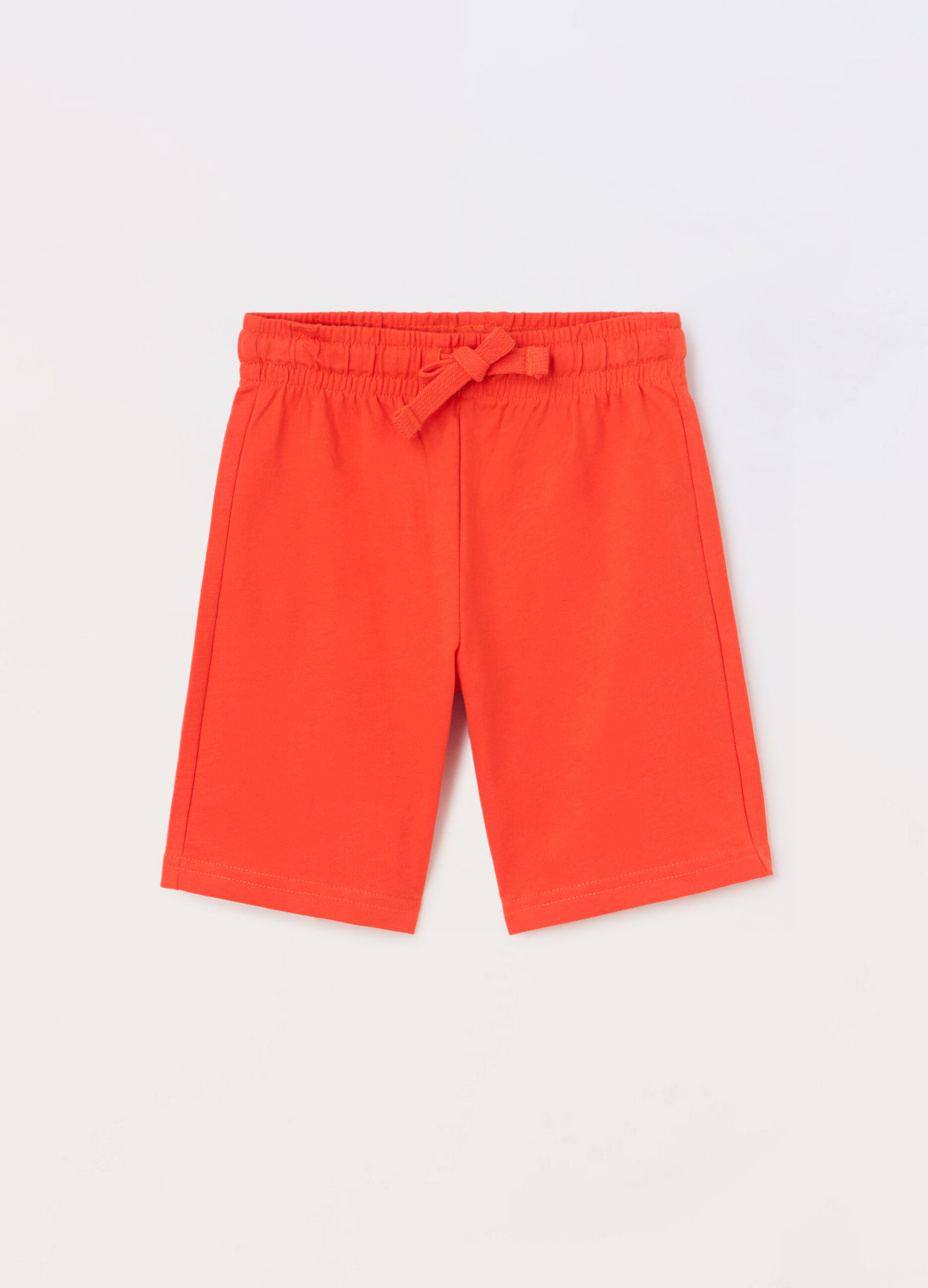 Bermuda in french terry di puro cotone bambino